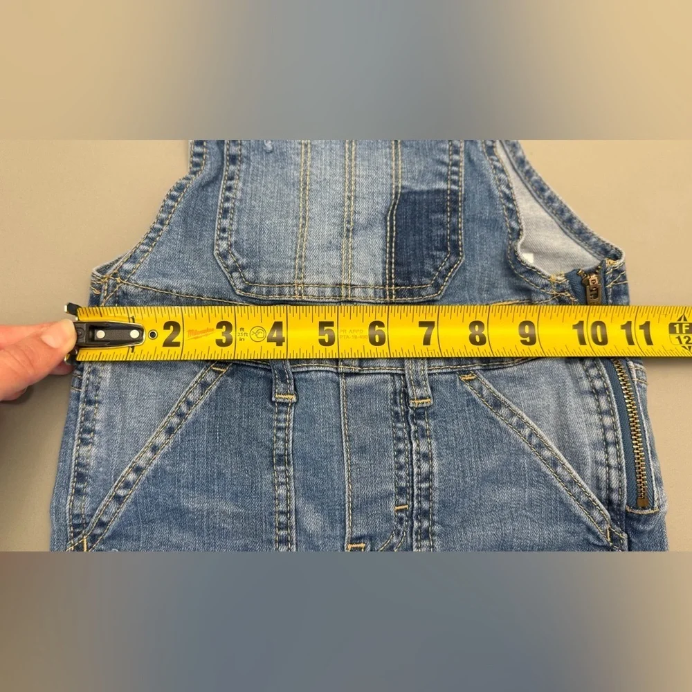 OshKosh B’gosh Kids Denim Overalls Cotton Elastane Size 6 / 6X